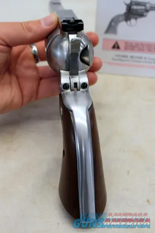 1977 Ruger NEW MODEL BLACKHAWK Revolver .357 Mag STAINLESS 4.75"