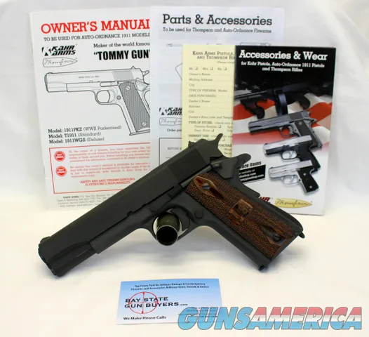 Auto-Ordnance MODEL 1911A1 US ARMY semi-auto pistol .45ACP Original Manual