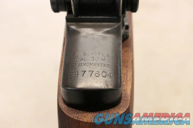 1944 WINCHESTER CMP M1 Garand Rifle ~ 30 cal ~ CASE, Manual & Extras