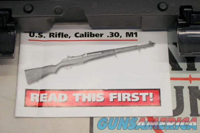 1944 WINCHESTER CMP M1 Garand Rifle ~ 30 cal ~ CASE, Manual & Extras