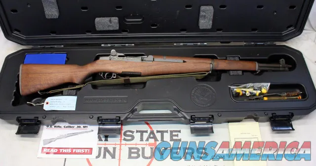 1944 WINCHESTER CMP M1 Garand Rifle ~ 30 cal ~ CASE, Manual & Extras