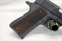 Springfield Armory 1911 MIL-SPEC semi-automatic pistol  .45ACP  Full Size  Padded Case & Manual Img-4