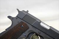Springfield Armory 1911 MIL-SPEC semi-automatic pistol  .45ACP  Full Size  Padded Case & Manual Img-5