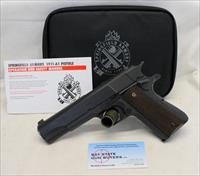 Springfield Armory 1911 MIL-SPEC semi-automatic pistol  .45ACP  Full Size  Padded Case & Manual Img-1