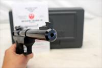 Ruger MKII 22/45 Target Pistol  5.5 BULL BARREL  .22LR  Case & Manual Img-2