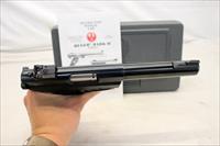Ruger MKII 22/45 Target Pistol  5.5 BULL BARREL  .22LR  Case & Manual Img-3