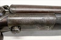 J.P. CLABROUGH & BROS. SxS Shotgun  SIDE LEVER  12Ga.  Antique LONDON Img-7