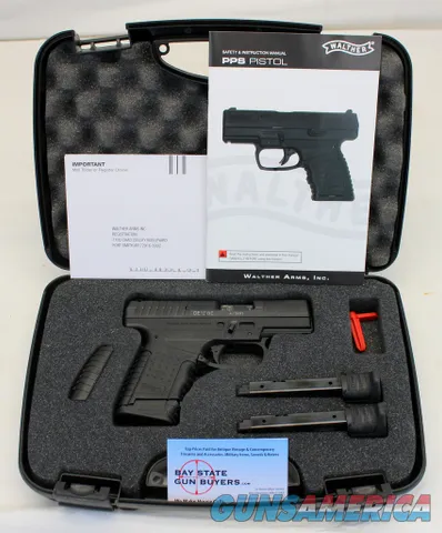Walther PPS semi-automatic pistol .40 S&W Box Manual (3) Mags