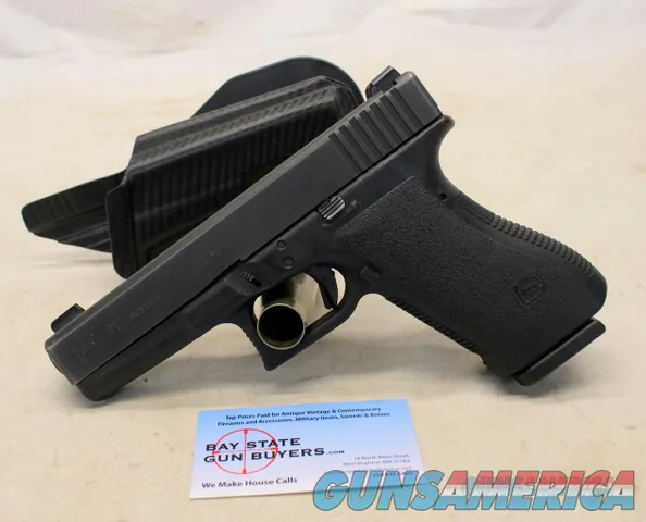 pre-ban GLOCK 21 Gen 2 semi-automatic pistol 45ACP Kydex Holster MA OK Img-1