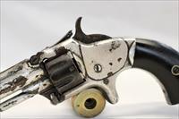 Antique Smith & Wesson MODEL 1 3rd ISSUE revolver  .22 Short  Nickel Plated  FULLY FUNCTIONING  Img-3