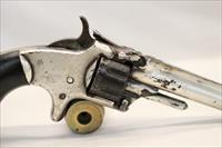 Antique Smith & Wesson MODEL 1 3rd ISSUE revolver  .22 Short  Nickel Plated  FULLY FUNCTIONING  Img-7