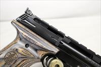 Smith & Wesson Model 22A-1 BULL BARREL Target Pistol  .22LR  Box, Manual & 6 Factory Magazines Img-7