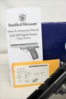 Smith & Wesson Model 22A-1 BULL BARREL Target Pistol  .22LR  Box, Manual & 6 Factory Magazines Img-20