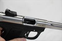 Ruger MKIII 22/45 semi-automatic Target Pistol  .22LR  UPGRADED  Stainless Steel Barrel Img-7