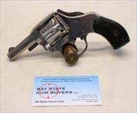 Harrington & Richardson SAFETY HAMMER Double Action Revolver  .32 S&W Cal  Early Example Img-1
