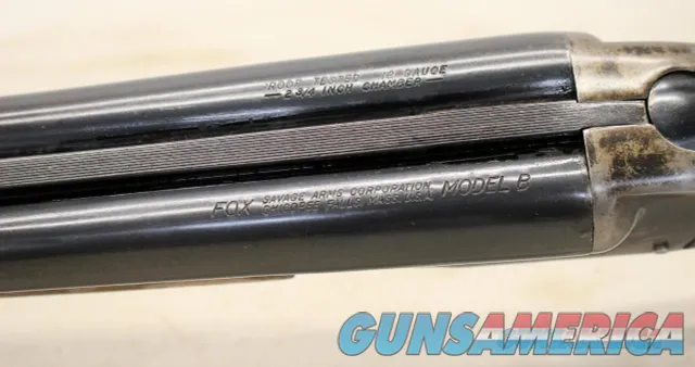 Savage FOX Model B SxS Shotgun 12Ga MODIMP