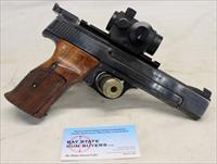 Smith & Wesson MODEL 41 semi-automatic Target Pistol  .22LR  Red Dot Sight Img-1