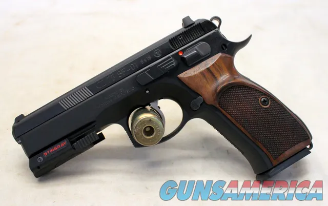 CZ Model 75 SP-01 semi-automatic pistol ~ 9mm ~ STINGRAY Laser Sight  ~ Box and Manual ~ NO MASS SALES