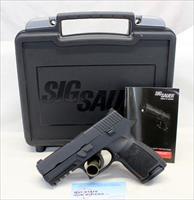 Sig Sauer P250 semi-automatic pistol  9mm  MASS COMPLIANT  Box, Manual & Manual Img-1