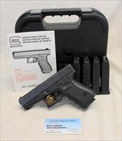 Glock Model 23 GEN 3 semi-automatic pistol ~ .40S&W ~ (5) 13rd Magazines, Case & Manual