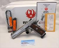 Ruger SR1911 FULL SIZE semi-automatic pistol ~ .45 ACP ~ EXCELLENT CONDITION ~ Box, Manual, Spent Shell, Magazines