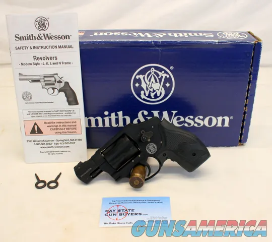 Smith & Wesson MODEL 340 5-Shot Revovler CRIMSON TRACE Conceal Carry Box Manual