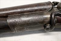 J.P. CLABROUGH & BROS. SxS Shotgun  SIDE LEVER  12Ga.  Antique LONDON Img-14