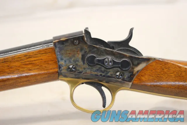 1871 Uberti Remington Rolling Block Baby Carbine .357 Mag Rifle Img-2