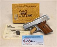 Raven Arms M-25 semi-automatic pistol  .25ACP  BOX AND MANUAL Img-1