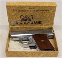 Raven Arms M-25 semi-automatic pistol  .25ACP  BOX AND MANUAL Img-12
