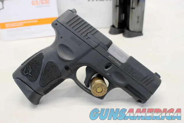 Taurus G3c semi-automatic COMPACT pistol  9mm  Box, Manual, 3 10rd Mags Img-3