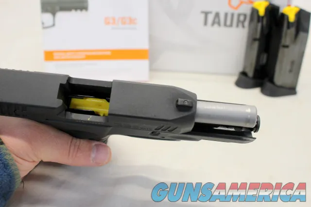 Taurus G3c semi-automatic COMPACT pistol  9mm  Box, Manual, 3 10rd Mags Img-9