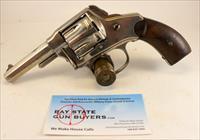 ANTIQUE Hopkins & Allen  XL BULLDOG Revolver  .32 Caliber  HAMMERLESS Vintage Gun Img-1