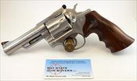 Ruger SECURITY SIX 6-shot DOUBLE ACTION revolver  .357 Magnum  Stainless  Img-1