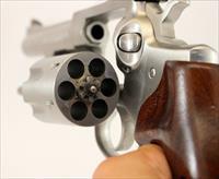 Ruger SECURITY SIX 6-shot DOUBLE ACTION revolver  .357 Magnum  Stainless  Img-17