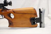 Carl WALTHER KK UIT Bolt Action Competition Rifle  .22LR  MADE IN GERMANY  Thumbhole Stock  Adjustable Buttplate Img-2