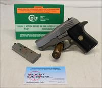 Colt PONY POCKETLITE semi-automatic pistol  .380ACP  2 Factory Mags & Manual  CONCEAL CARRY NO MA SALES Img-1