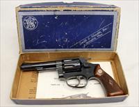 Smith & Wesson MODEL 31-1 Regulation Police Revolver  .32 S&W Long  4 Barrel  HIGH CONDITION  Box & Manual Img-20