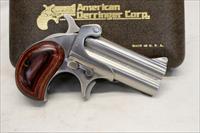 Stainless Steel DERRINGER .45 Colt / .410 Ga  American Derringer  MINT IN BOX Img-4