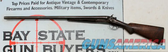 Belgian NEUMANN BROS. SxS Shotgun ~ 12GA. ~ Exposed Hammers ~ Laminated Steel Barrels