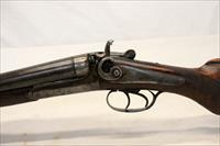 Belgian NEUMANN BROS. SxS Shotgun ~ 12GA. ~ Exposed Hammers ~ Laminated Steel Barrels