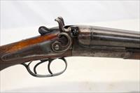 Belgian NEUMANN BROS. SxS Shotgun ~ 12GA. ~ Exposed Hammers ~ Laminated Steel Barrels