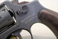 Smith & Wesson VICTORY MODEL Revolver  .38 S&W Special  PROPERTY OF US NAVY  WWII Era  Img-4