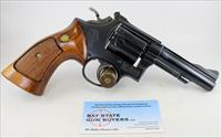 Smith & Wesson MODEL 15-3 six-shot revolver  .38 Spl  Target Grips Img-3