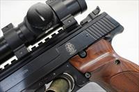 Smith & Wesson MODEL 41 Semi-Automatic Pistol  .22LR  5.5 Barrel  MILLETT Red Dot Scope Img-3