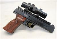 Smith & Wesson MODEL 41 Semi-Automatic Pistol  .22LR  5.5 Barrel  MILLETT Red Dot Scope Img-5