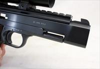 Smith & Wesson MODEL 41 Semi-Automatic Pistol  .22LR  5.5 Barrel  MILLETT Red Dot Scope Img-16