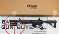 Sig Sauer M400 ENHANCED PATROL Semi-automatic Rifle  .223 5.56 OD GREEN STOCKS  Excellent Condition  NO MASS SALES Img-1