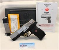 Ruger P345 semi-automatic pistol ~ .45ACP ~ TWO TONE ~ Box, Manual and (2) Factory Magazines