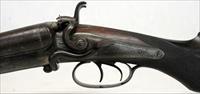 J.P. CLABROUGH & BROS. SxS Shotgun ~ SIDE LEVER ~ 12Ga. ~ Antique LONDON